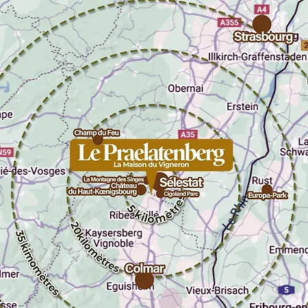 Le Praelatenberg - La Maison Des Vignerons Appartamento